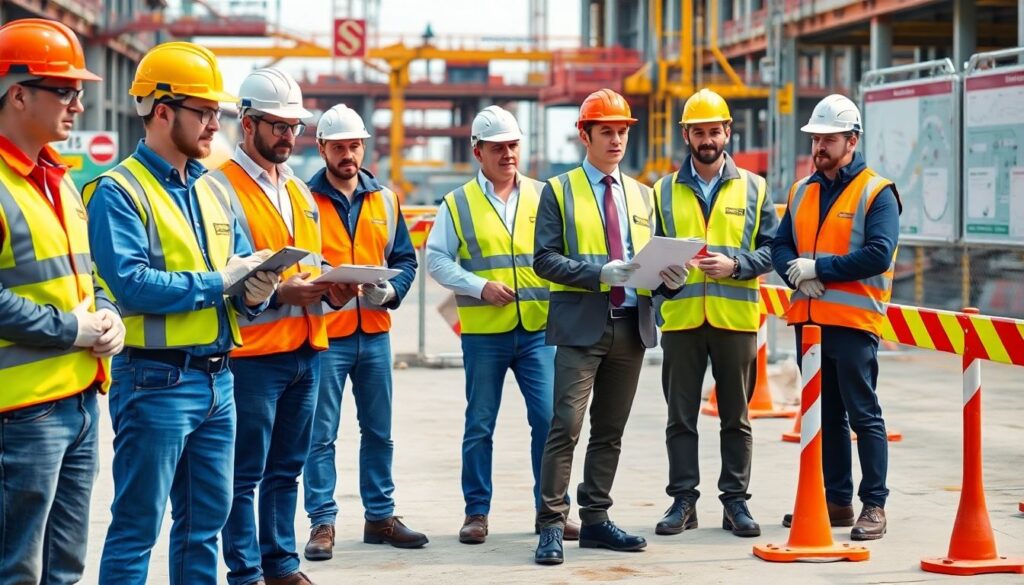 Организация строительных площадок: безопасность и логистика - иллюстрация