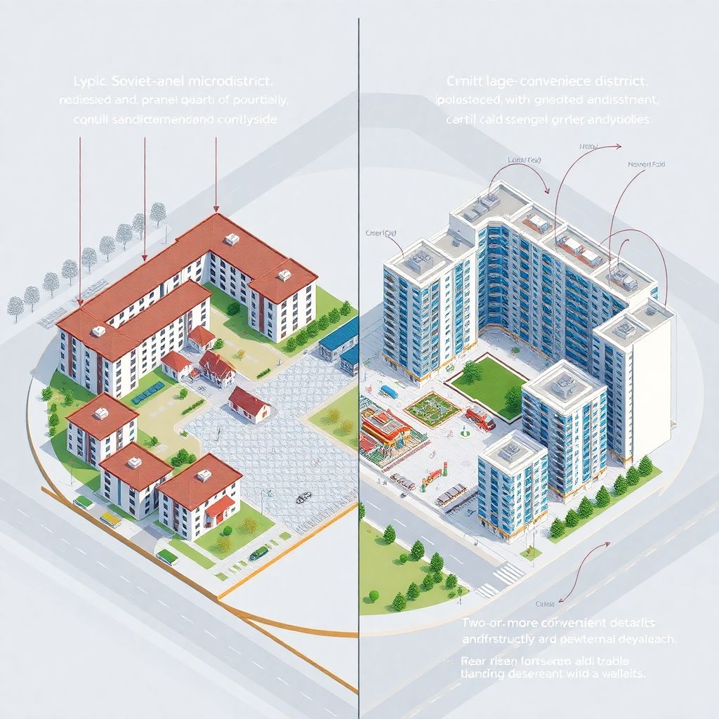 Строительная смежность и инфраструктура вокруг ЖК: влияние на комфорт проживания