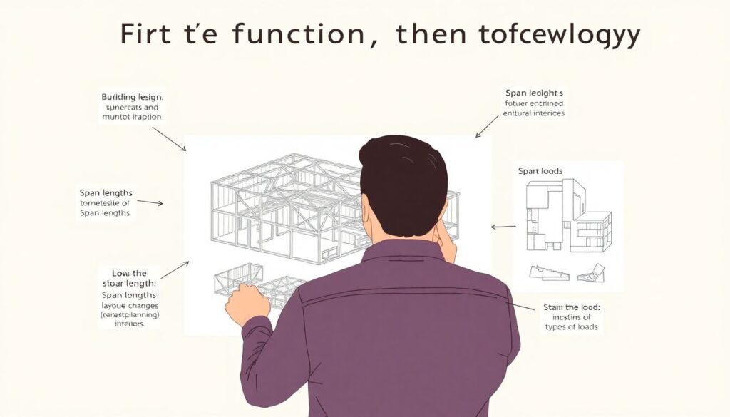 Каркасно-монолитные здания: преимущества и сферы применения - иллюстрация
