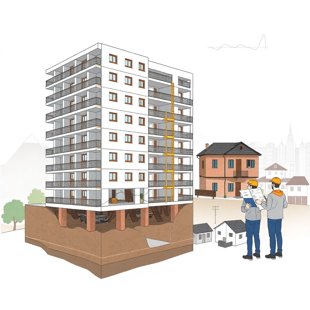 Сейсмостойкость жилых домов: нормы проектирования, расчеты и практическое применение