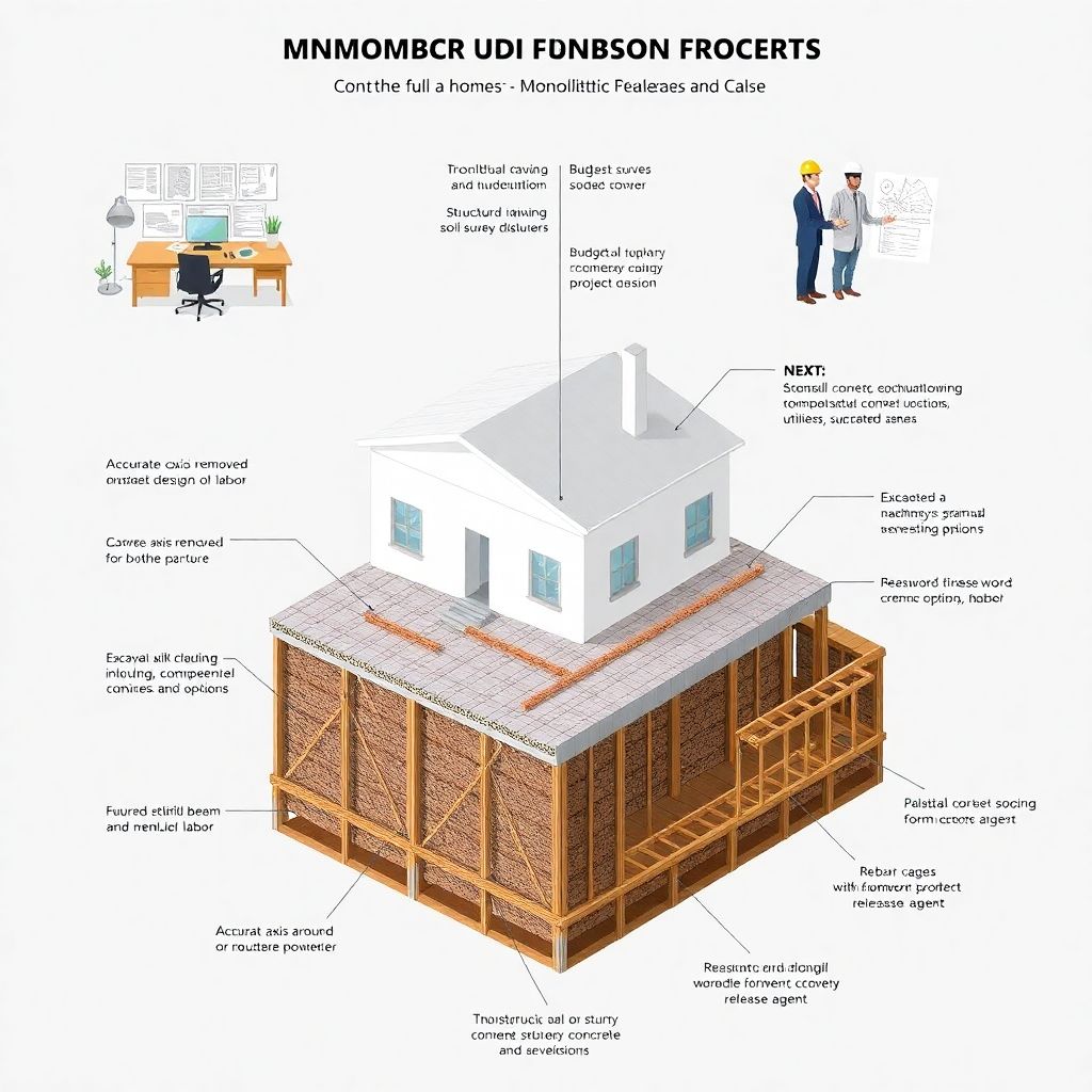 Технология монолитного домостроения: путь от проекта до сдачи объекта