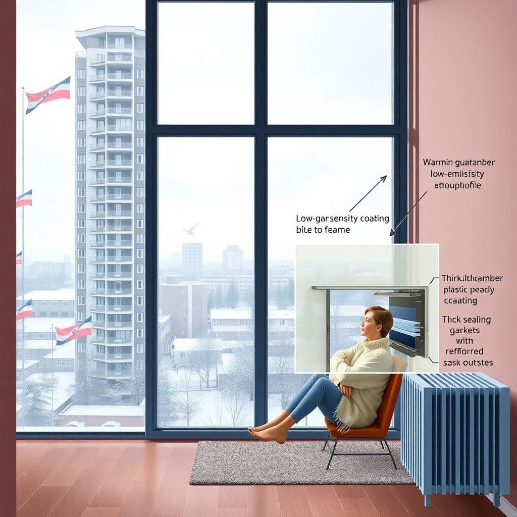 Энергоэффективные окна для высоток: выбор конструкции и основные преимущества