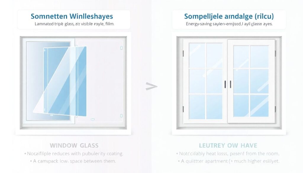 Окна с триплекс и энергосберегающими стеклопакетами: что нужно знать - иллюстрация