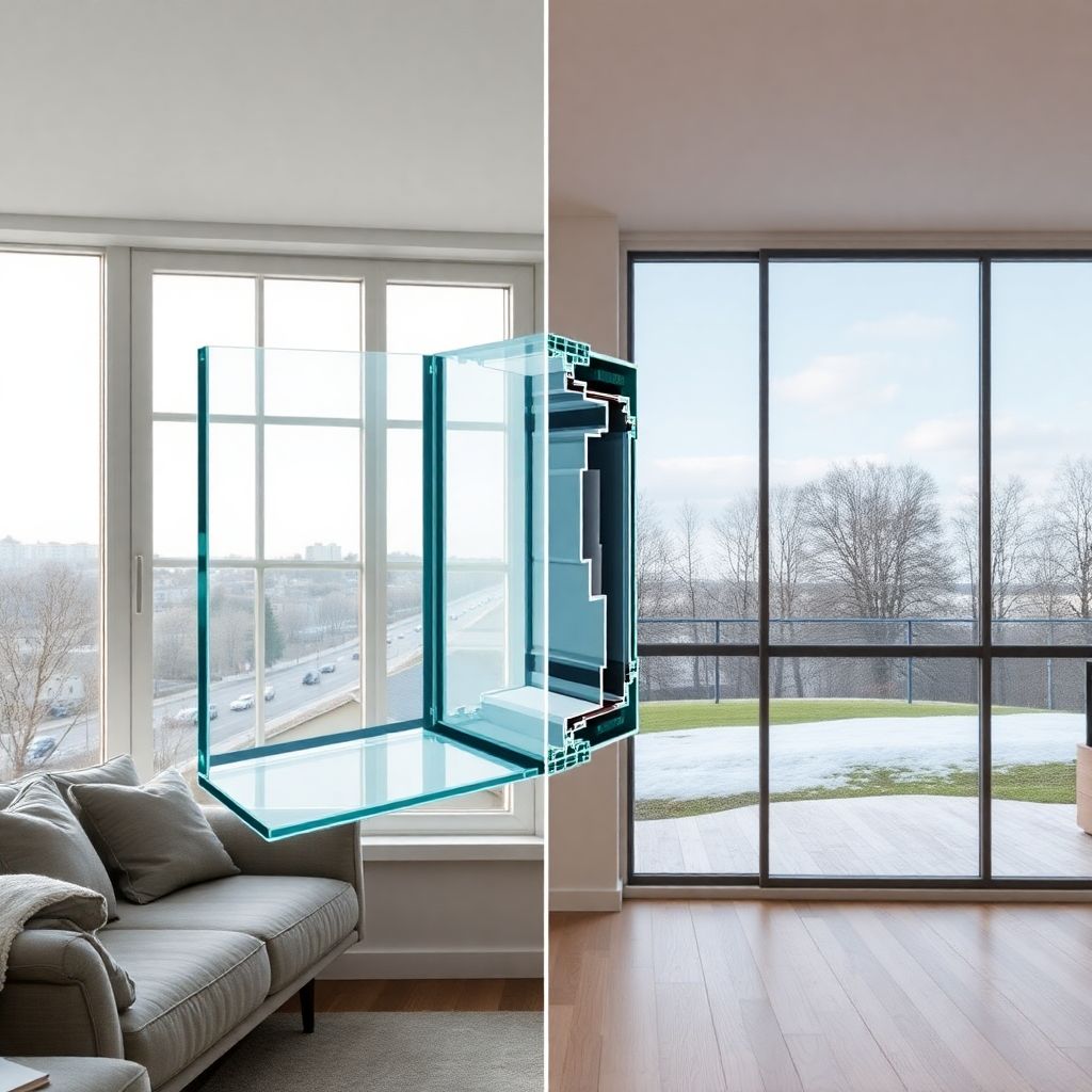 Окна с триплекс и энергосберегающими стеклопакетами: что нужно знать